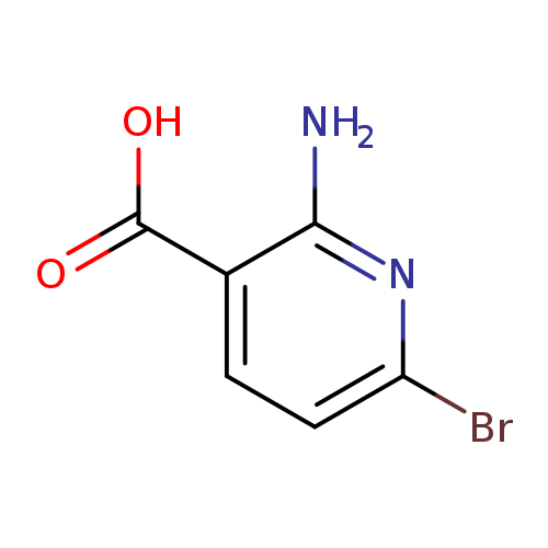 3-Pyridinecarboxylic acid, 2-amino-6-bromo-