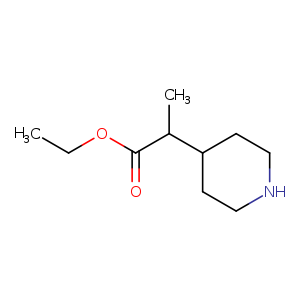 Ethyl 2-(piperidin-4-yl)propanoate