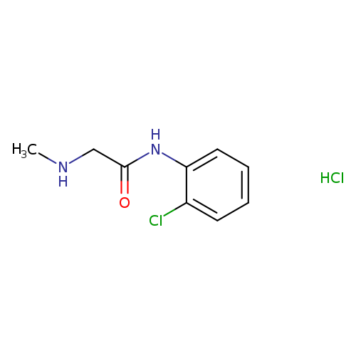 N-(2-chlorophenyl)-2-(methylamino)acetamide hydrochloride