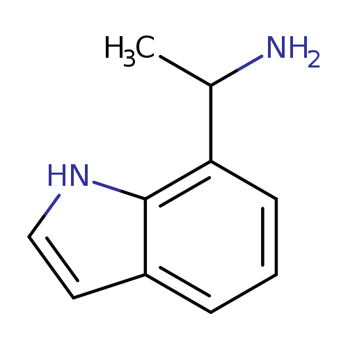 1H-Indole-7-methanamine, α-methyl-