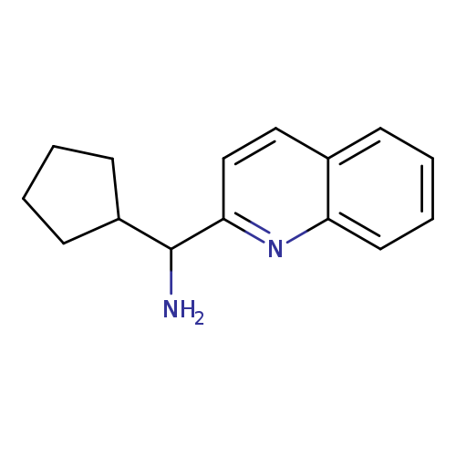 2-Quinolinemethanamine, α-cyclopentyl-