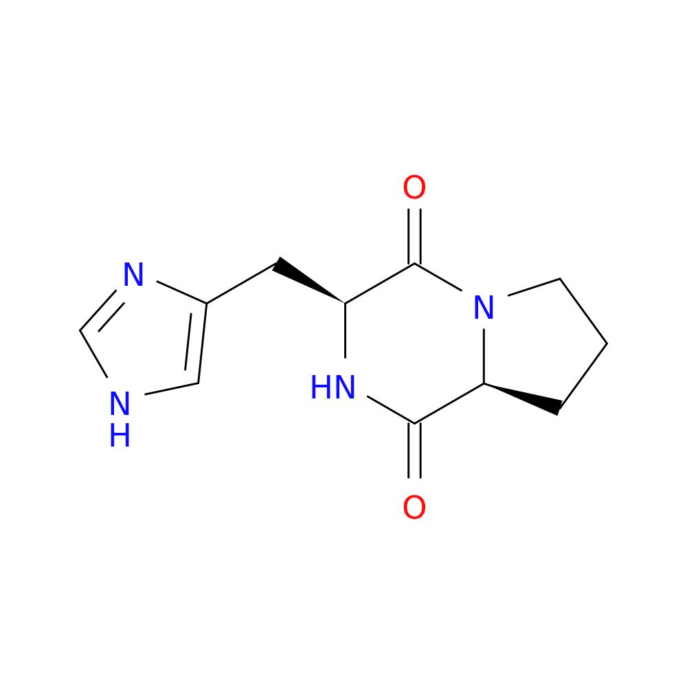 (3S,8aS)-Hexahydro-3-(1H-imidazol-4-ylmethyl)pyrrolo[1,2-a]pyrazine-1,4-dione