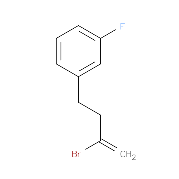 2-Bromo-4-(3-fluorophenyl)-1-butene