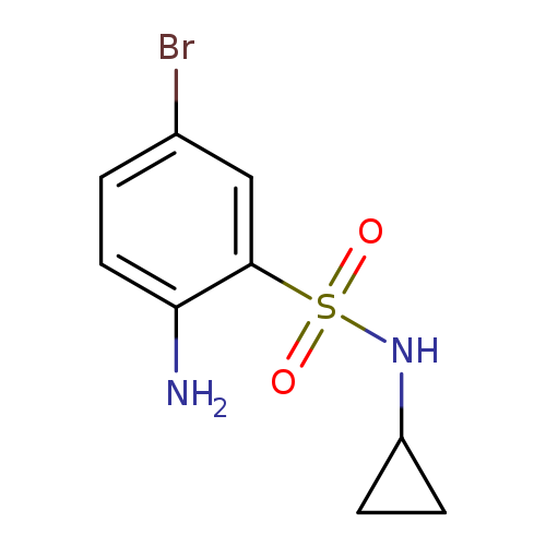 2-amino-5-bromo-N-cyclopropylbenzene-1-sulfonamide