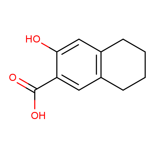 3-hydroxy-5,6,7,8-tetrahydronaphthalene-2-carboxylic acid