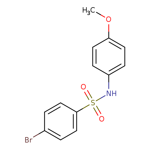 4-bromo-N-(4-methoxyphenyl)benzenesulfonamide