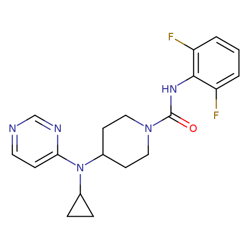 4-[cyclopropyl(pyrimidin-4-yl)amino]-N-(2,6-difluorophenyl)piperidine-1-carboxamide