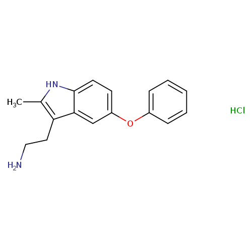 2-(2-Methyl-5-phenoxy-1h-indol-3-yl)ethanamine, HCl