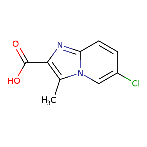 Imidazo[1,2-a]pyridine-2-carboxylic acid, 6-chloro-3-methyl-