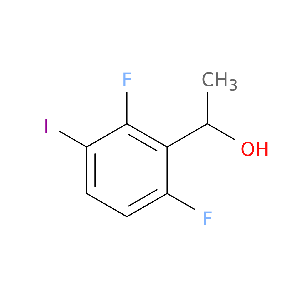 1-(2,6-difluoro-3-iodophenyl)ethanol