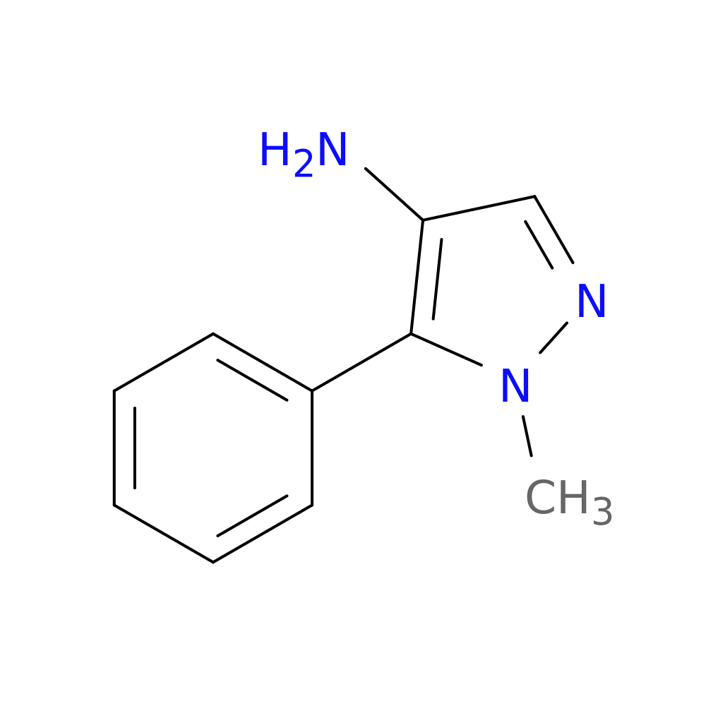 1-methyl-5-phenyl-1H-pyrazol-4-amine