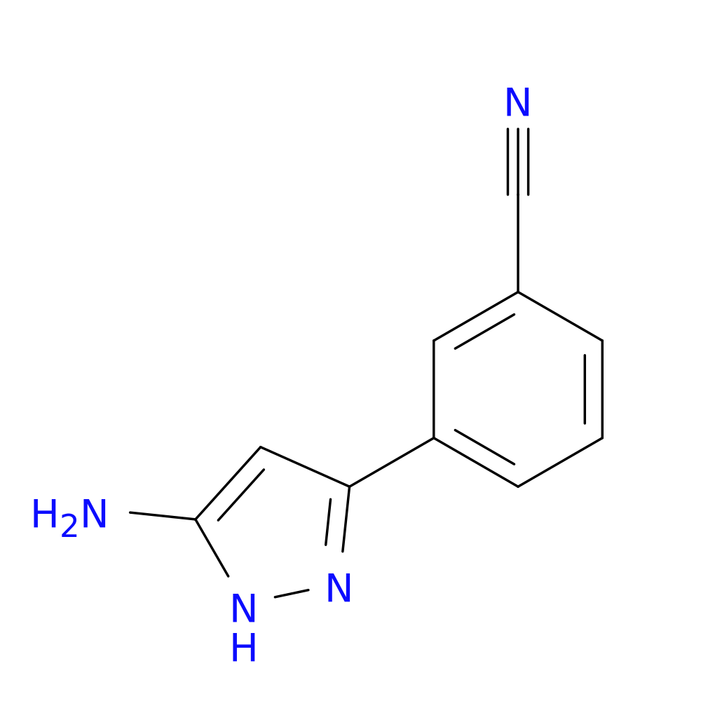 3-(5-Amino-1H-pyrazol-3-yl)benzonitrile