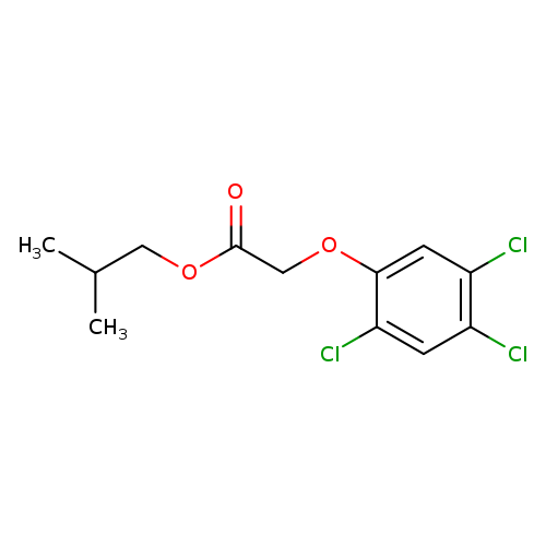 Acetic acid, (2,4,5-trichlorophenoxy)-, 2-methylpropyl ester