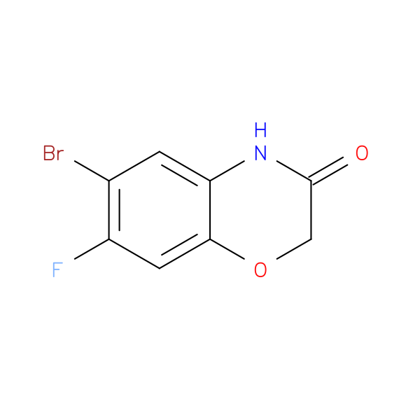 6-Bromo-7-fluoro-2,4-dihydro-1,4-benzoxazin-3-one