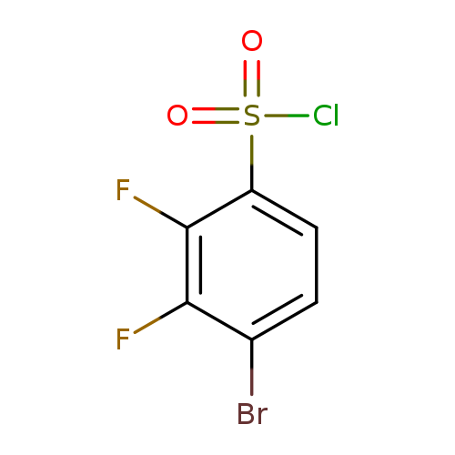 4-Bromo-2,3-difluorobenzene-1-sulfonyl chloride