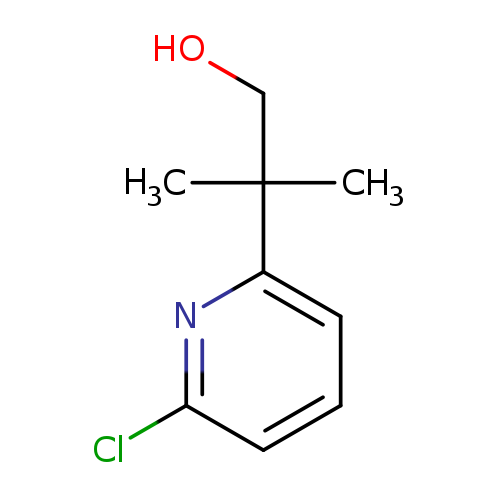 2-(6-chloropyridin-2-yl)-2-methylpropan-1-ol