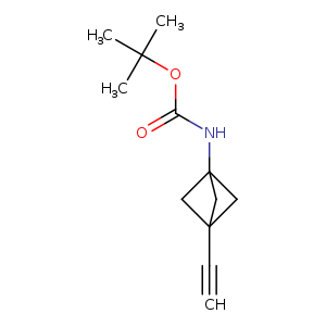 tert-butyl N-{3-ethynylbicyclo[1.1.1]pentan-1-yl}carbamate