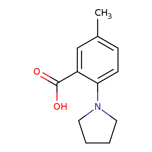 5-METHYL-2-(PYRROLIDIN-1-YL)BENZOIC ACID