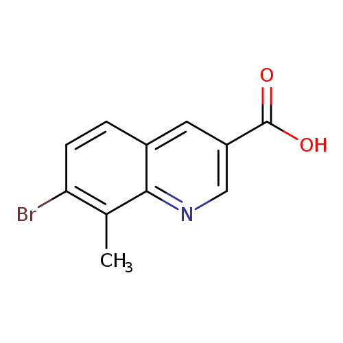 7-Bromo-8-methylquinoline-3-carboxylic acid