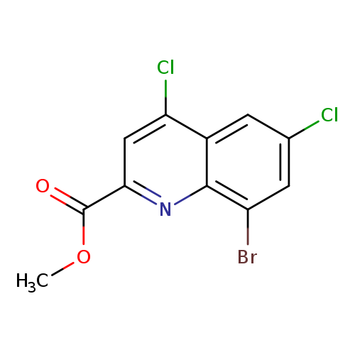 Methyl 8-bromo-4,6-dichloroquinoline-2-carboxylate
