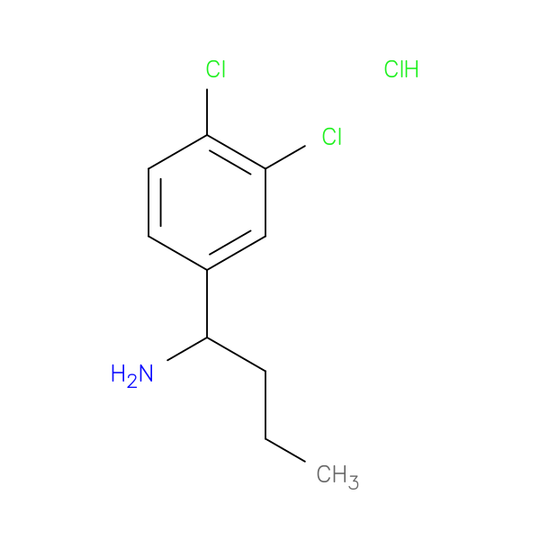 1-(3,4-Dichlorophenyl)butan-1-amine hydrochloride