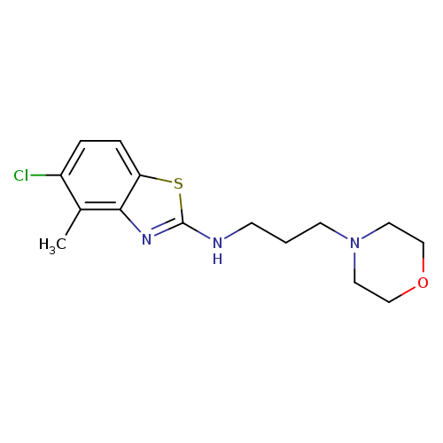 5-Chloro-4-methyl-N-(3-morpholinopropyl)benzo[d]thiazol-2-amine