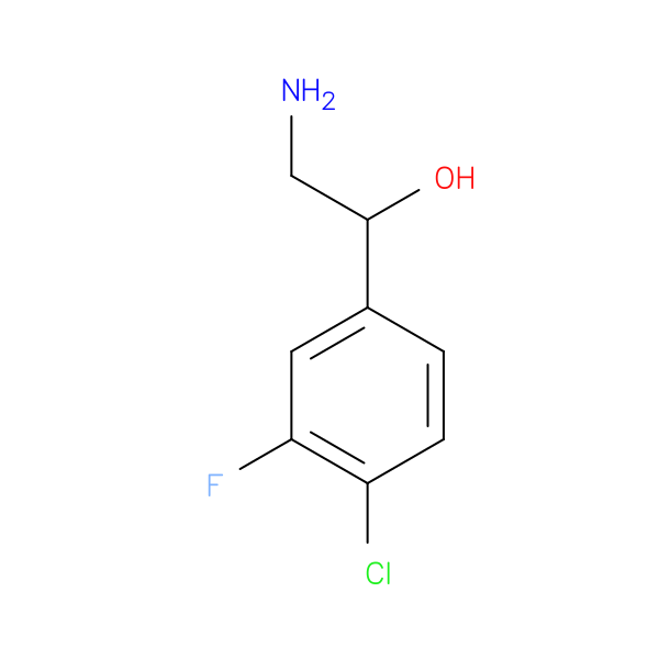 2-amino-1-(4-chloro-3-fluorophenyl)ethan-1-ol
