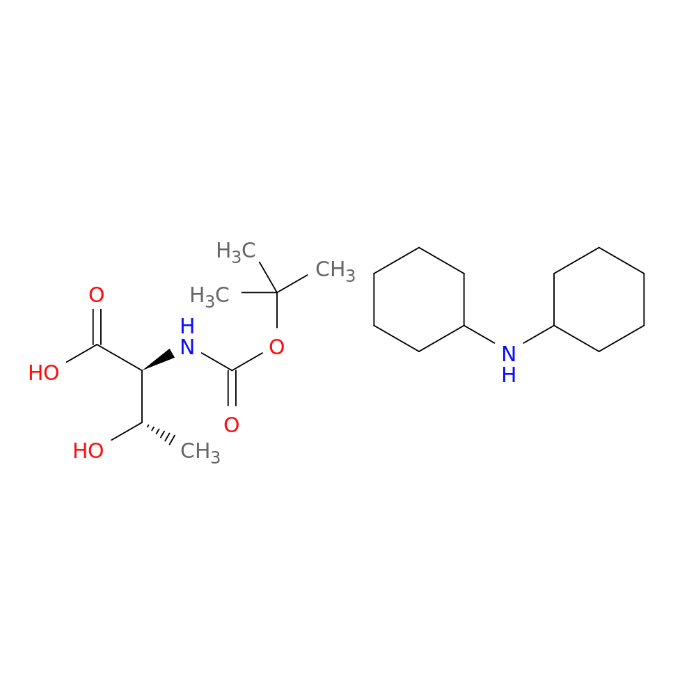 Dicyclohexylamine (2S,3S)-2-((Tert-Butoxycarbonyl)Amino)-3-Hydroxybutanoate