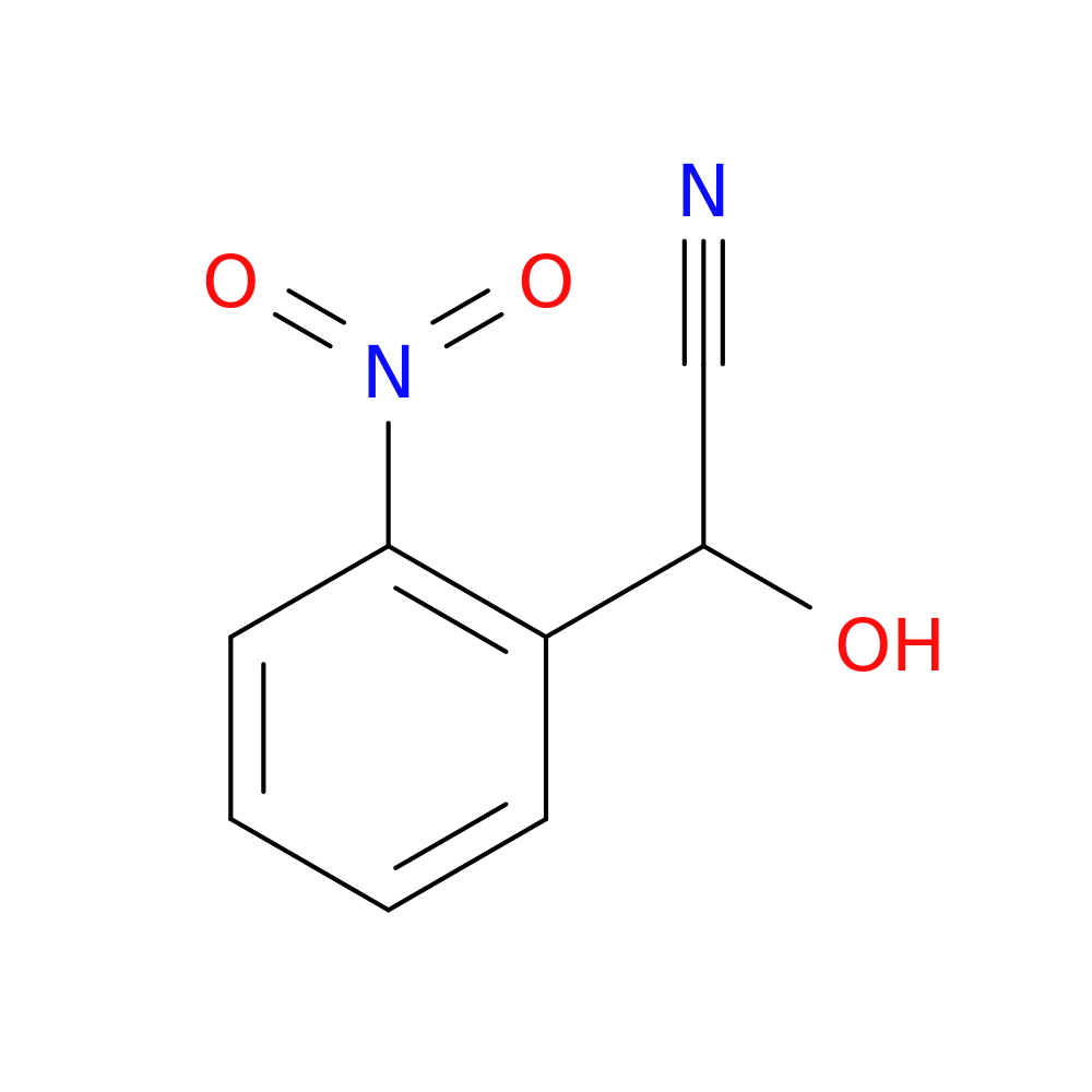 α-Hydroxy-2-nitrobenzeneacetonitrile