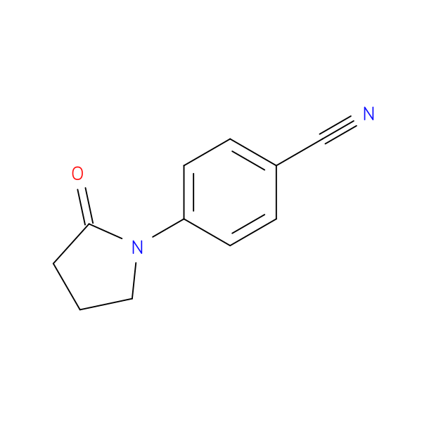 4-(2-Oxopyrrolidin-1-yl)benzonitrile