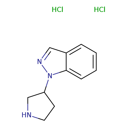 1-(pyrrolidin-3-yl)-1H-indazoledihydrochloride