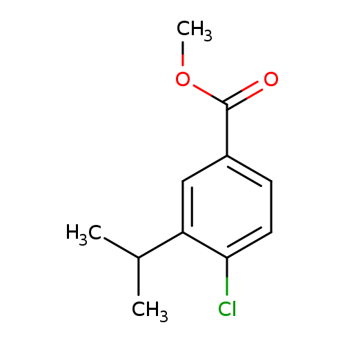 Benzoic acid, 4-chloro-3-(1-methylethyl)-, methyl ester