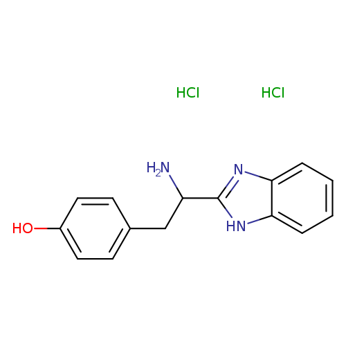 4-[2-amino-2-(1H-1,3-benzodiazol-2-yl)ethyl]phenol dihydrochloride