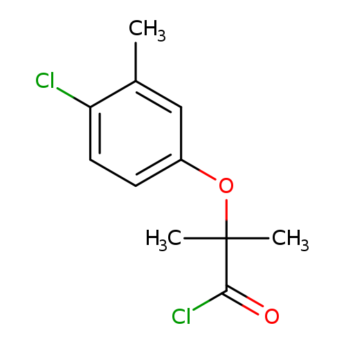 2-(4-Chloro-3-methylphenoxy)-2-methylpropanoyl chloride