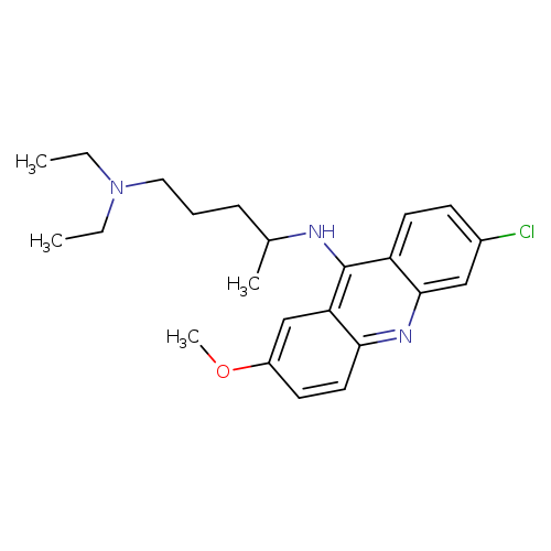 6-chloro-N-[5-(diethylamino)pentan-2-yl]-2-methoxyacridin-9-amine