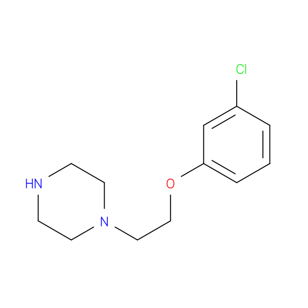 1-(2-(3-Chlorophenoxy)ethyl)piperazine
