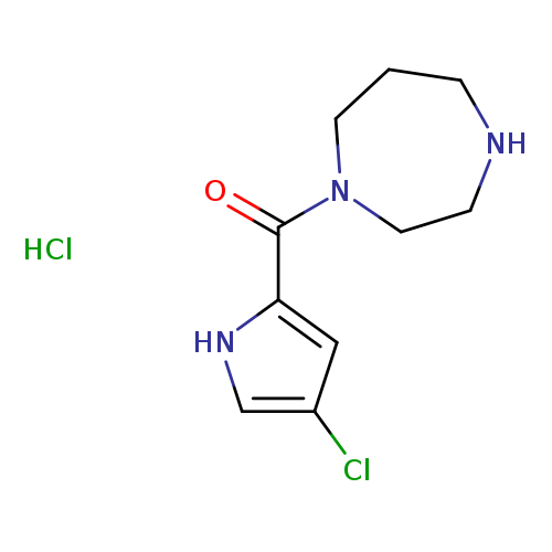 1-(4-chloro-1H-pyrrole-2-carbonyl)-1,4-diazepane hydrochloride