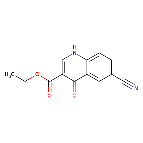 6-Cyano-4-oxo-1,4-dihydro-quinoline-3-carboxylic acid ethyl ester