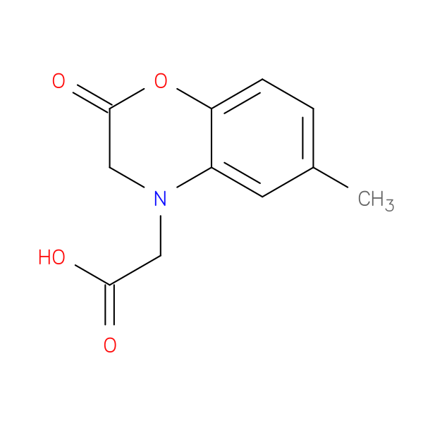 (6-Methyl-2-oxo-2,3-dihydro-4h-1,4-benzoxazin-4-yl)acetic acid