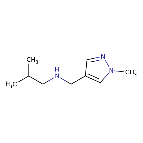 2-Methyl-n-[(1-methyl-1h-pyrazol-4-yl)methyl]propan-1-amine