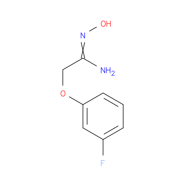 2-(3-Fluorophenoxy)-N'-hydroxyethanimidamide