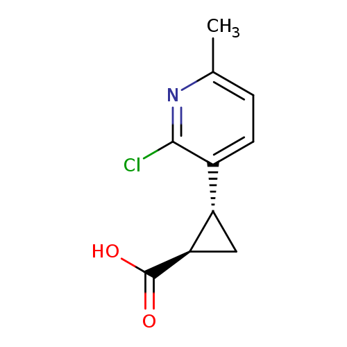rac-(1R,2R)-2-(2-chloro-6-methylpyridin-3-yl)cyclopropane-1-carboxylicacid