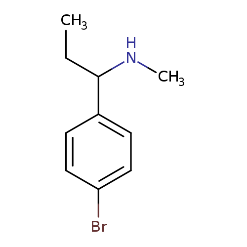 1-(4-Bromophenyl)-N-methylpropan-1-amine