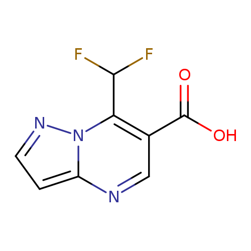 7-(Difluoromethyl)pyrazolo[1,5-a]pyrimidine-6-carboxylic acid