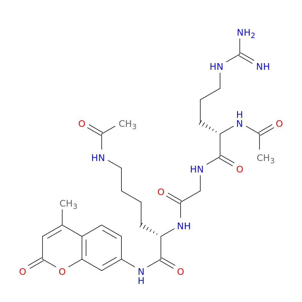 Ac-Arg-Gly-Lys(Ac)-AMC