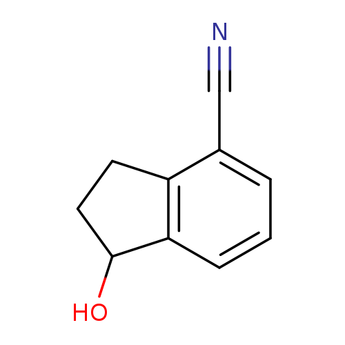 1-Hydroxy-2,3-dihydro-1H-indene-4-carbonitrile
