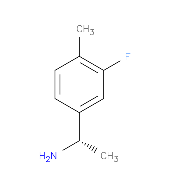 (S)-1-(3-Fluoro-4-methylphenyl)ethan-1-amine