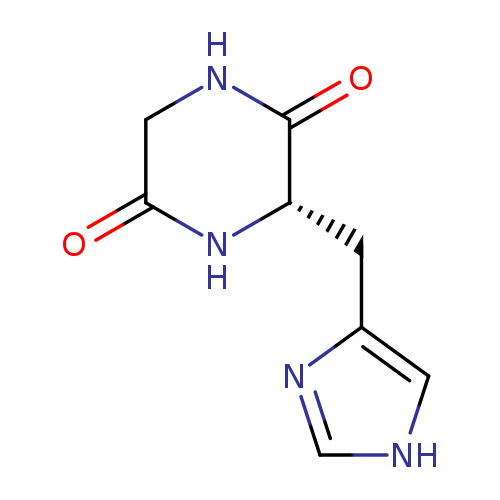 Cyclo(-gly-his)
