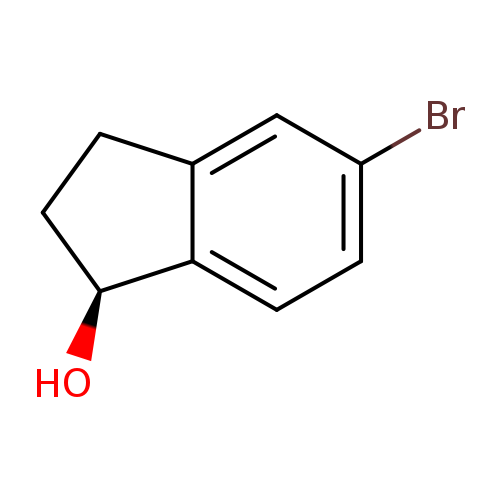 1H-Inden-1-ol, 5-bromo-2,3-dihydro-, (1S)-
