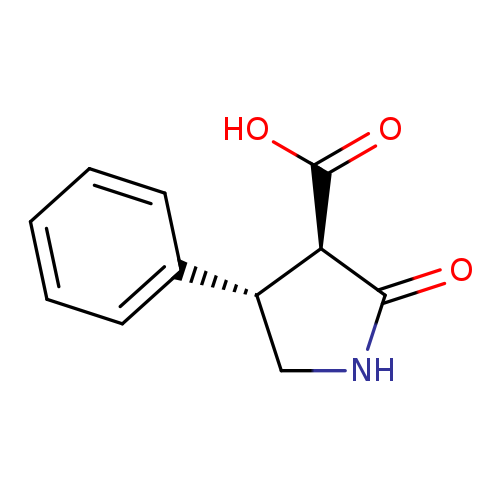 (3R,4S)-2-oxo-4-phenylpyrrolidine-3-carboxylicacid